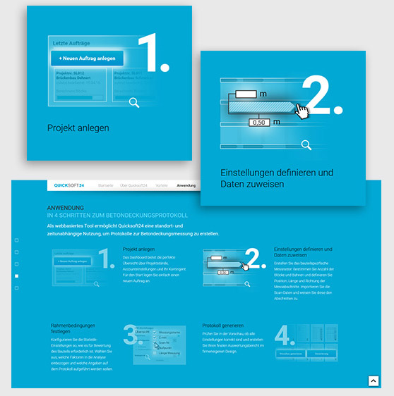 Quicksoft Referenz Onepager