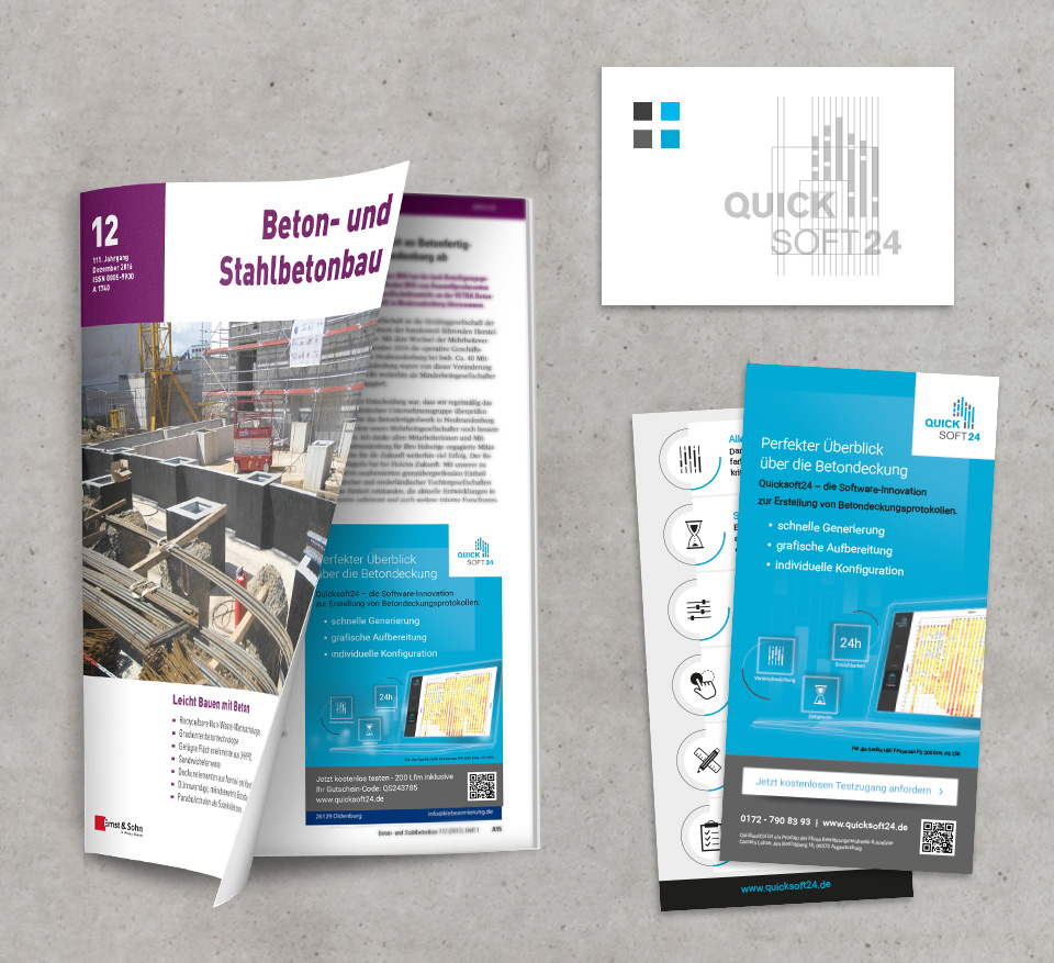 Quicksoft Referenz Printdesign