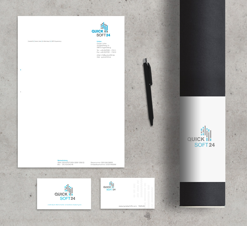 Quicksoft Referenz Printdesign