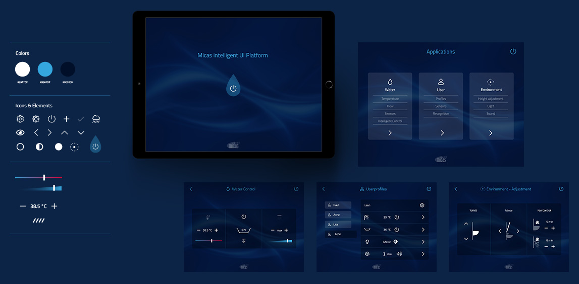 Micas User Interface Design