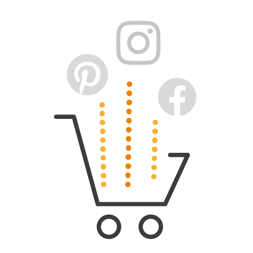 Social Shopping auf verschiendenen Plattformen