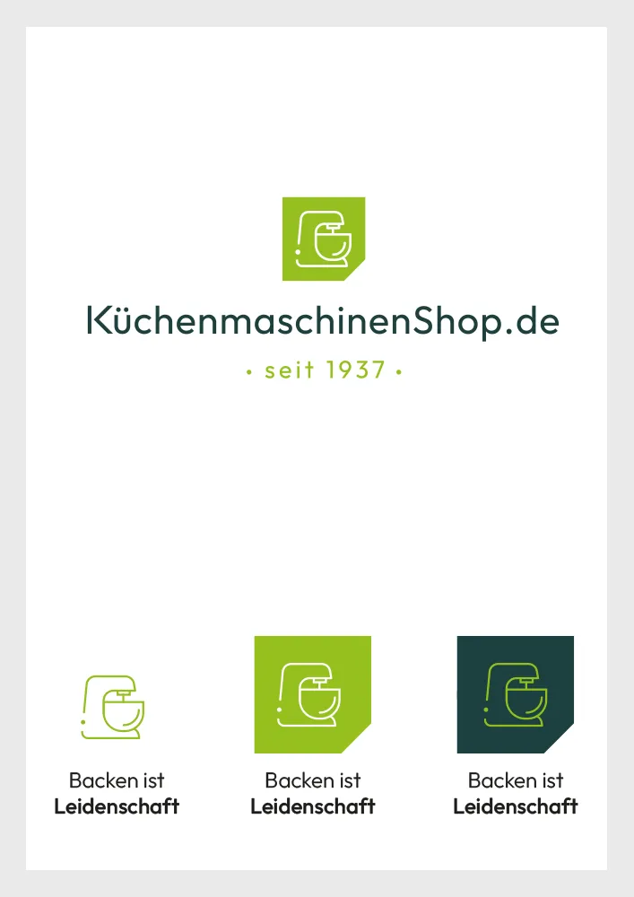 Redesign des Logos für ein frisches und hochwertigeres Markenbild