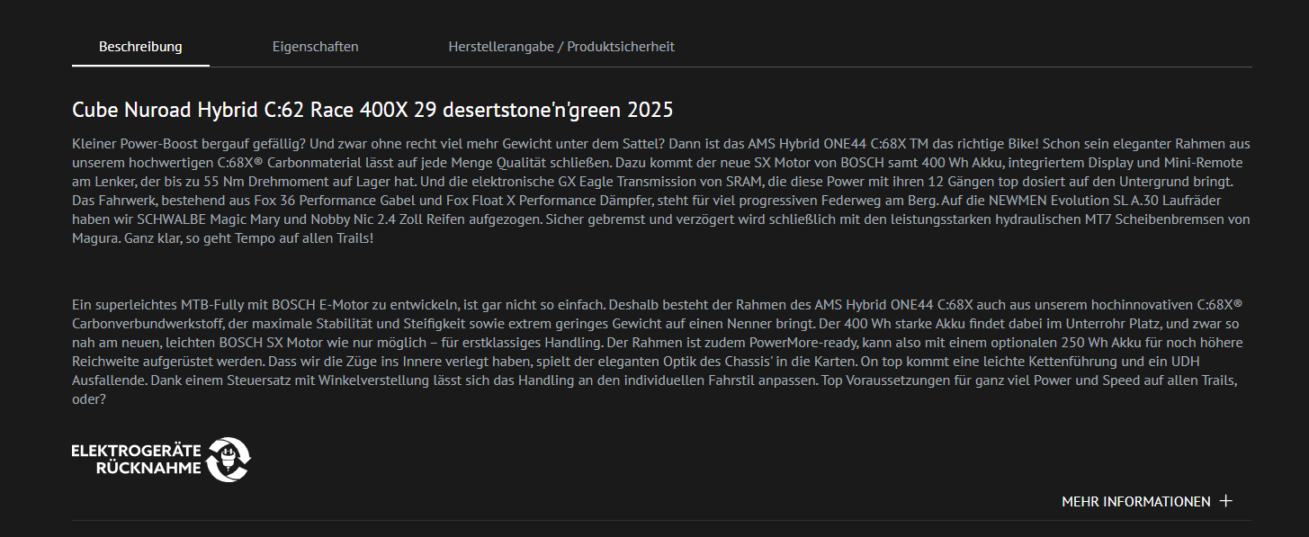 umsetzung-elektrogesetz-hoblik Umsetzung des Elektrogesetzes via Icon per w3work Shopware Plugin im Fahrrad Hoblik Online-Shop