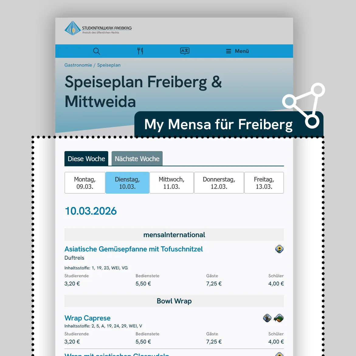 speiseplan-anbindung